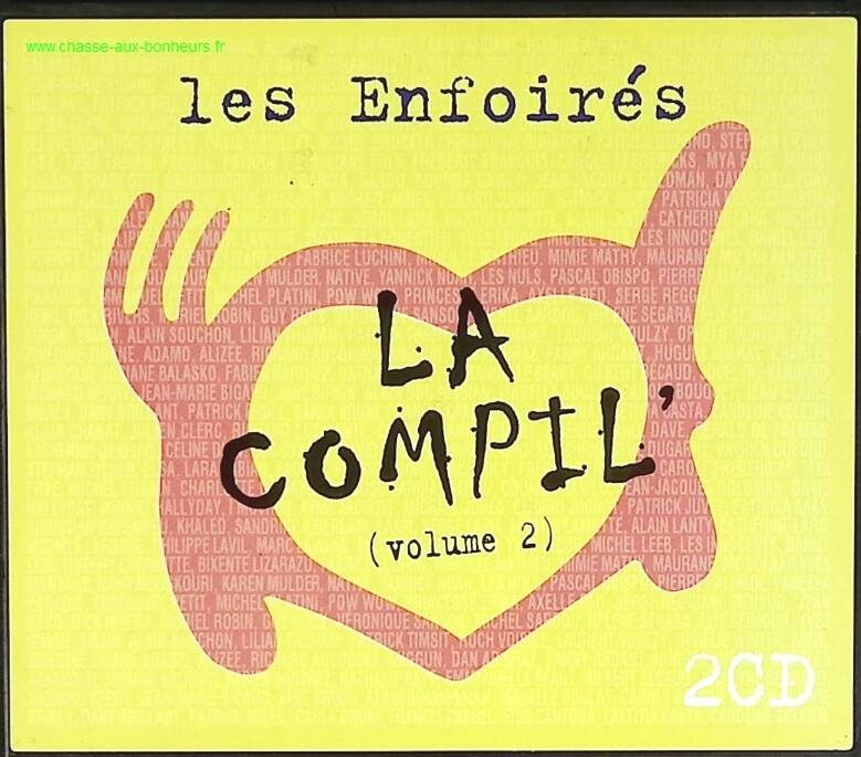 The Compilation Vol.2 - Les Enfoirés - CD