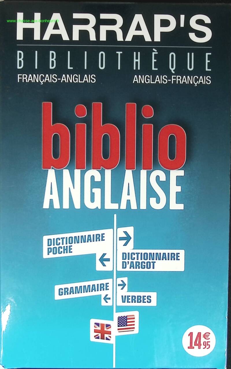 Coffret 4 livres Biblio Anglaise - Harrap S - livre