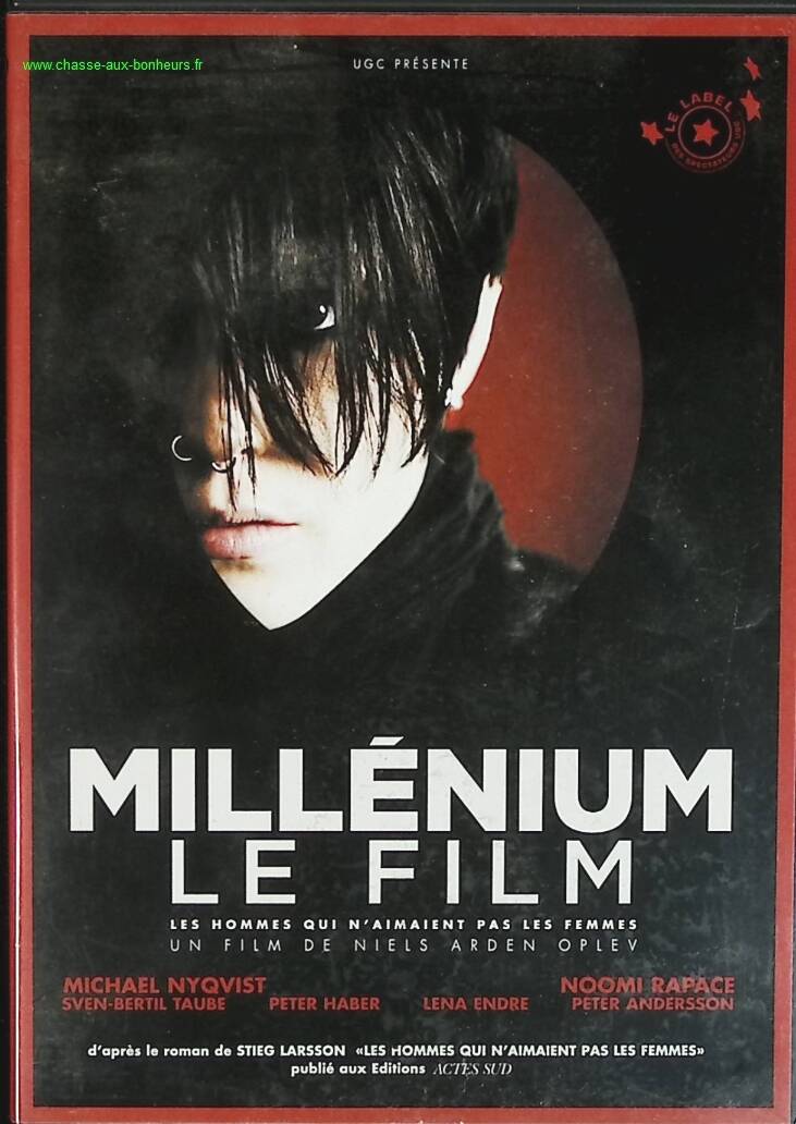 Millennium, The Movie - Michael Nyqvist - DVD thriller