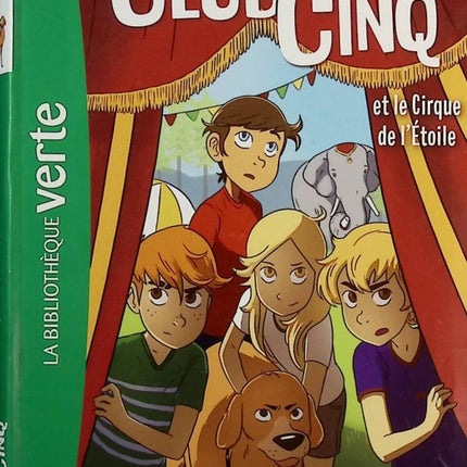 Die Fünf Freunde und der Zirkus der Star Library Green - Enid Blyton - Buch