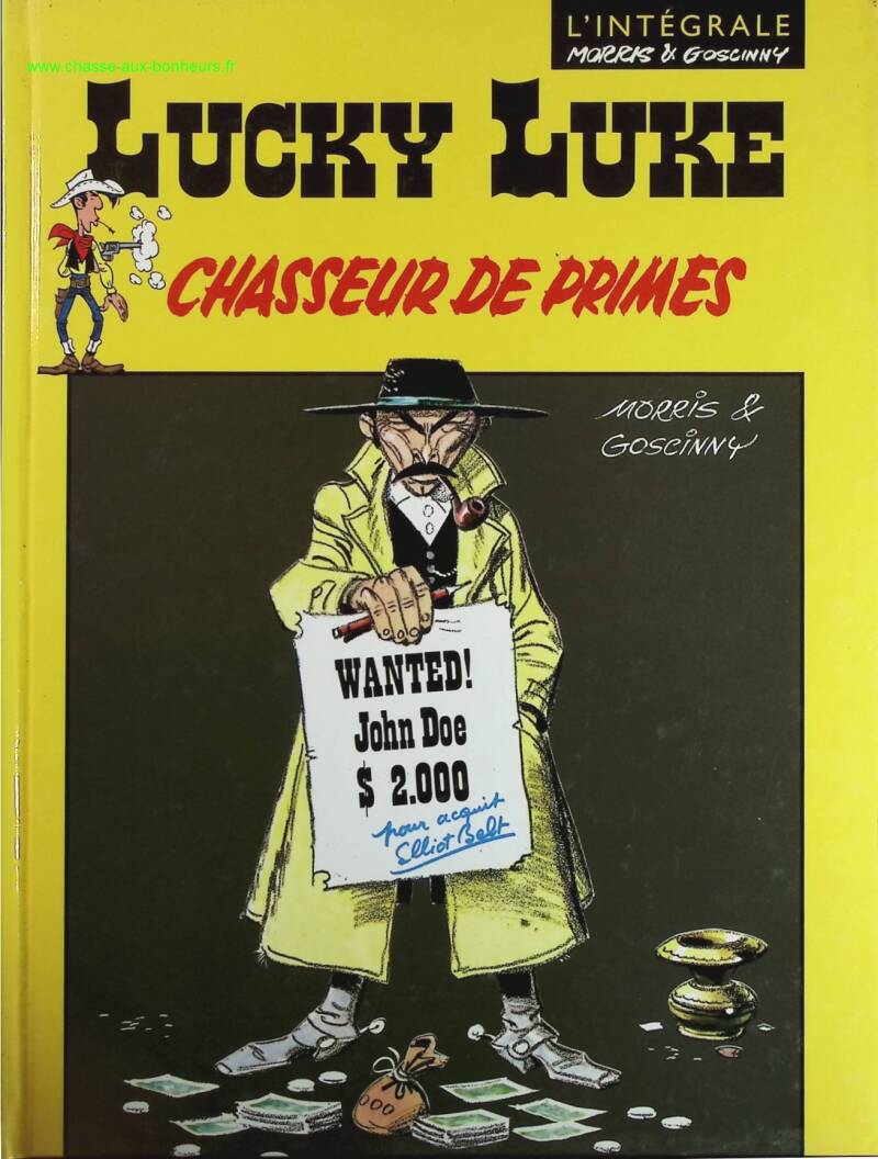 Chasseur de primes Lucky luke - Goscinny Morris - livre BD