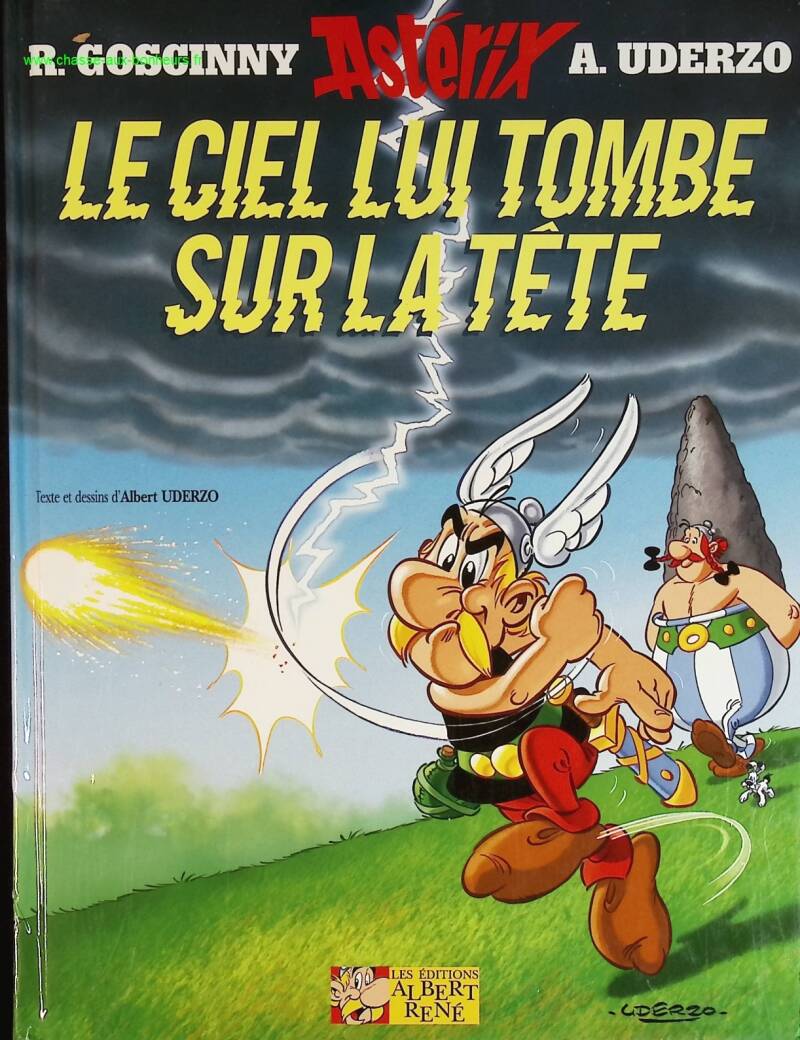 Astérix - Tome 33 - Le Ciel Lui Tombe Sur La Tête - René Goscinny, Albert Uderzo - livre BD