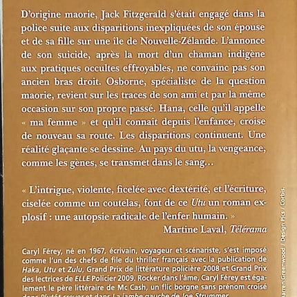 Utu - Caryl Férey - Buch