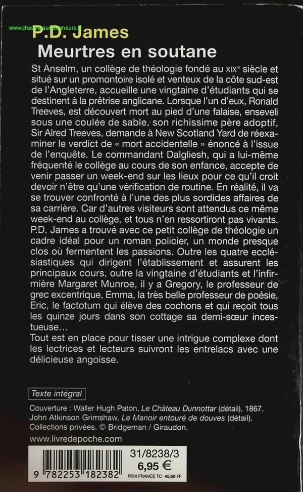 Cassock Murders - Phyllis Dorothy James - book