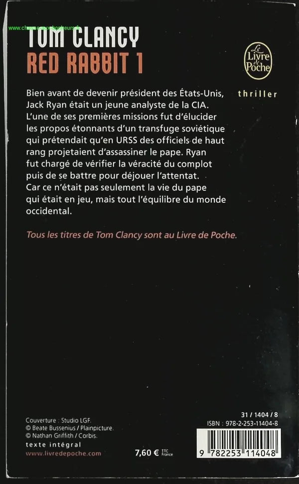 Red Rabbit Volume 1 - Tom Clancy - Book