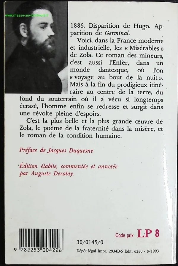 Germinal - Emile Zola - livre