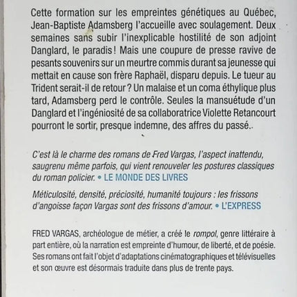 Under the Winds of Neptune - Fred Vargas - book