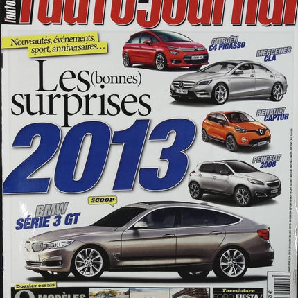 Les surprises 2013 - L'auto journal - n° 871 - 2013 - revue magazine - voiture