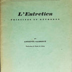 Das Interview: Prinzipien und Methoden - Annette Garrett - 1956 - Buch