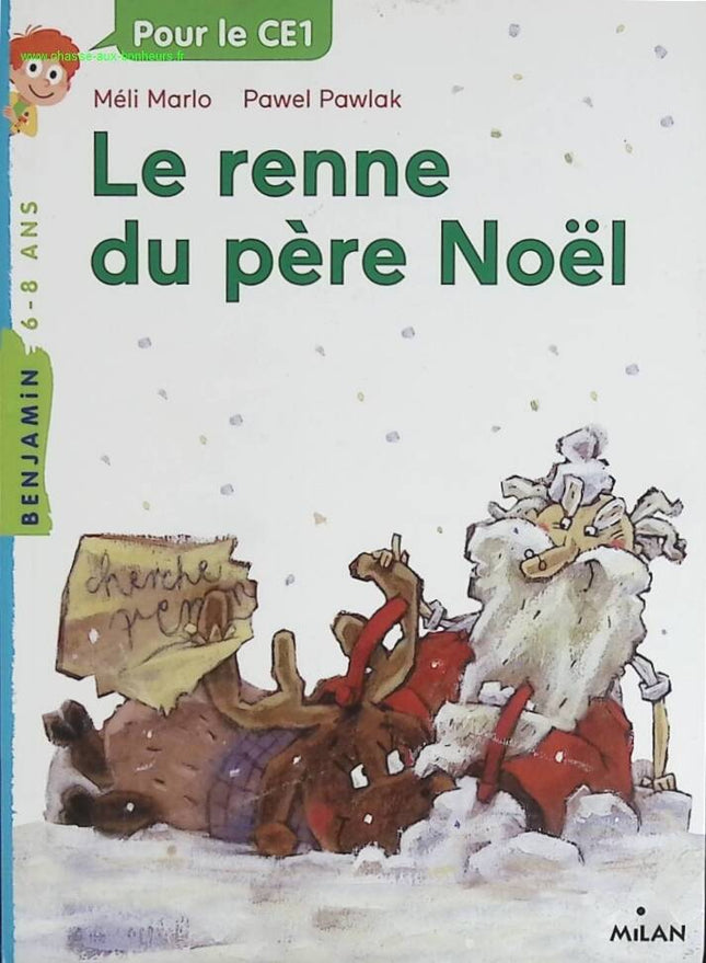 Les rennes du père Noël - Méli Marlo - livre