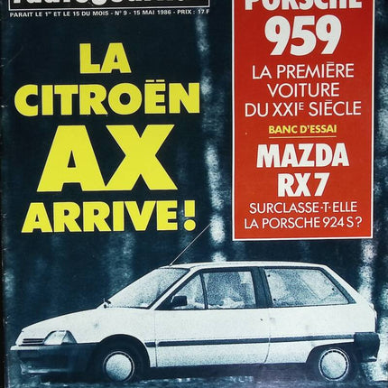 Der Citroën AX kommt - L'auto journal - Nr. 15 - 1986 - Zeitschriftenbericht - Auto