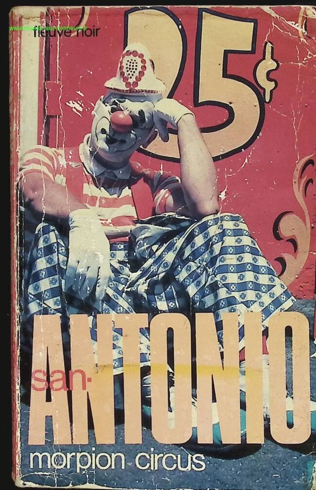 Morpion circus - San-Antonio - livre