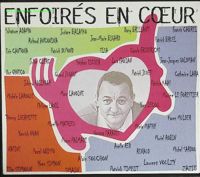 Enfoirés en coeur - Les Enfoirés - CD