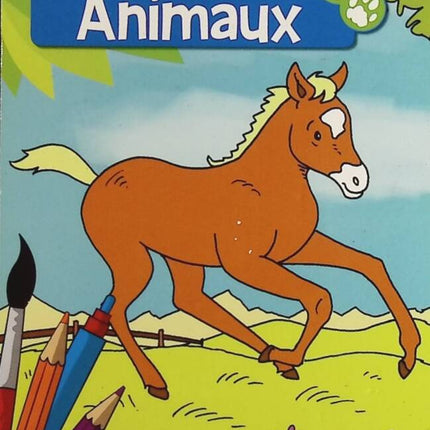 Animaux - Mon bloc de coloriages - livre