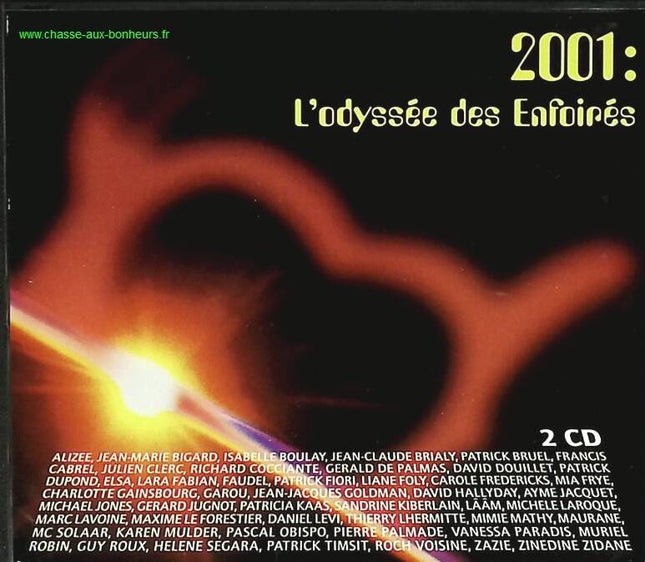 2001 - L'Odyssée des enfoirés - Les Enfoirés - CD