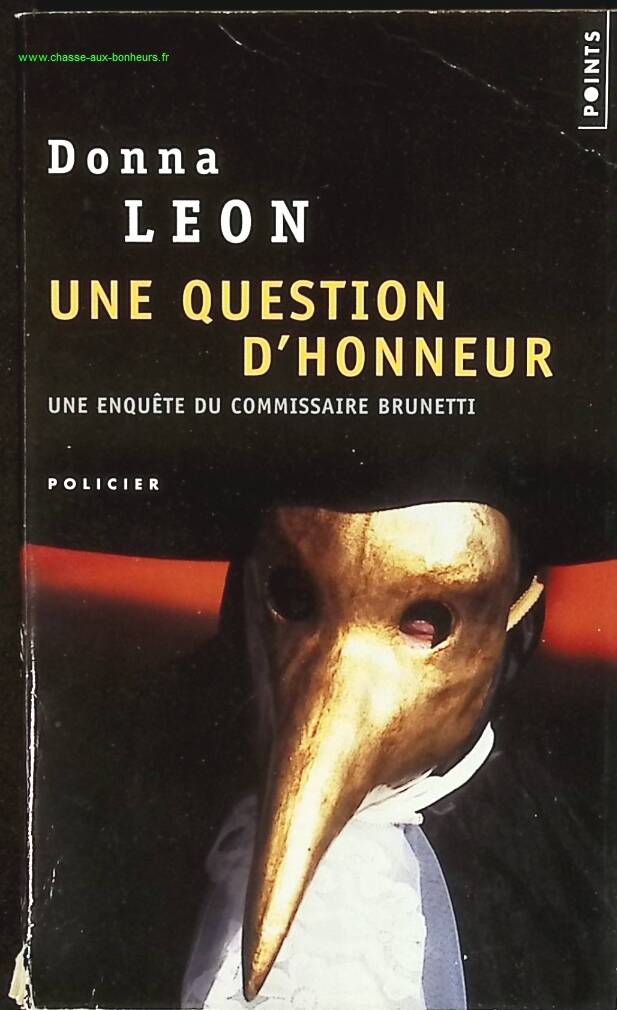 Une question d'honneur - Donna Leon - livre