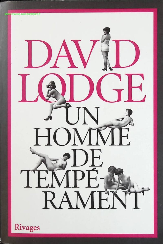 Un homme de tempérament – David Lodge – roman biographique H. G. Wells – livre occasion - livre