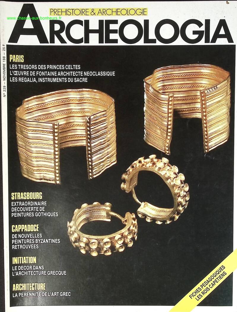 Archeologia - n° 229 - revue magazine