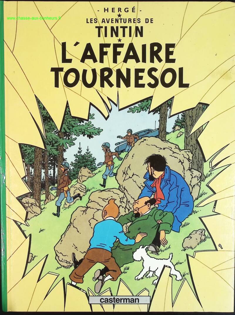Tintin - Tome 18 - L'affaire Tournesol - Hergé - livre BD