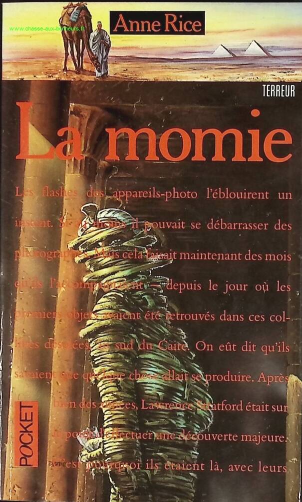 The Mummy - Anne Rice - book
