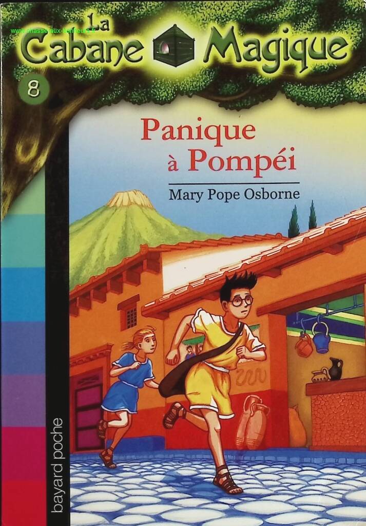 The Magic Treehouse Volume 8 - Panic in Pompeii - Mary Pope Osborne - book