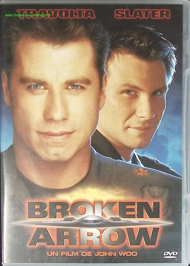 Broken Arrow – John Travolta, Christian Slater – Thriller-DVD