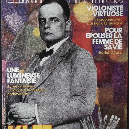 Klee - Great Painters - No. 49 - magazine review + 4 reproductions - ART painting