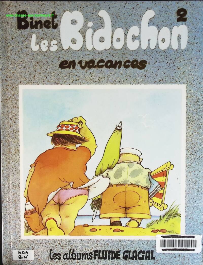 Les Bidochon, tome 2 - en vacances - Binet - livre BD