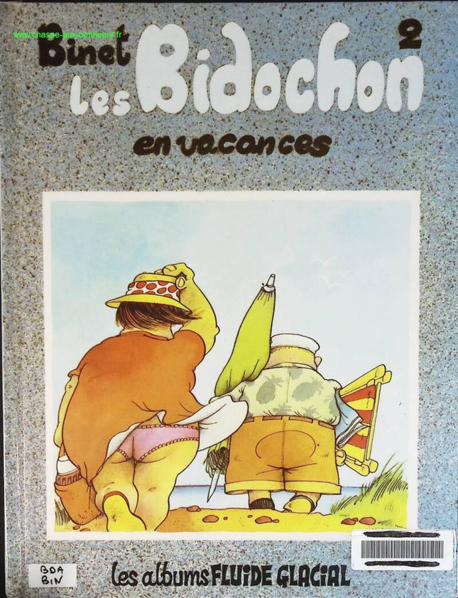 Les Bidochon, tome 2 - en vacances - Binet - livre BD