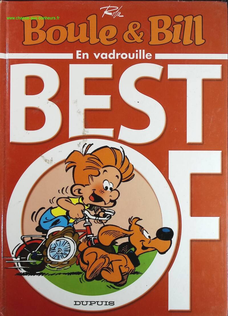 Boule & Bill Best Of - En Vadrouille - Jean Roba - Livre BD