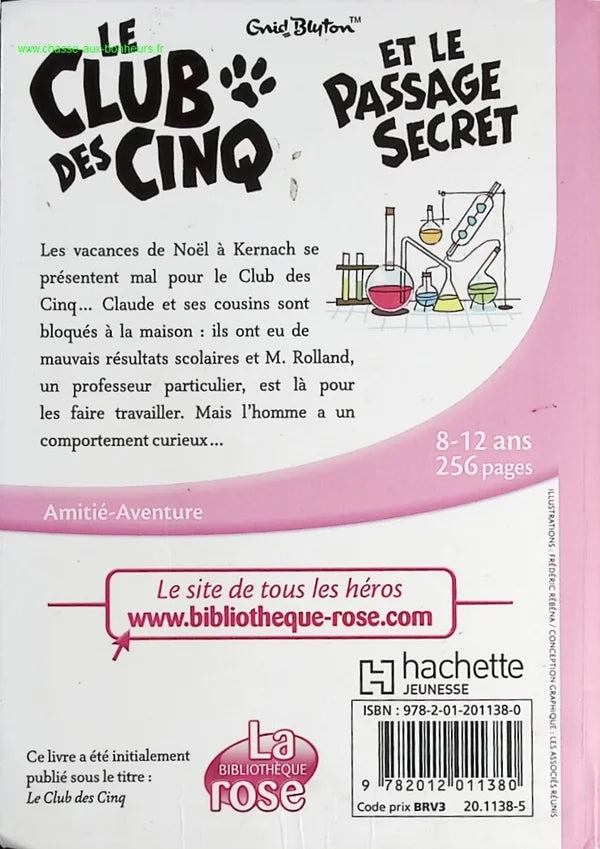 The Famous Five and the Secret Passage Pink Library - Enid Blyton - Book