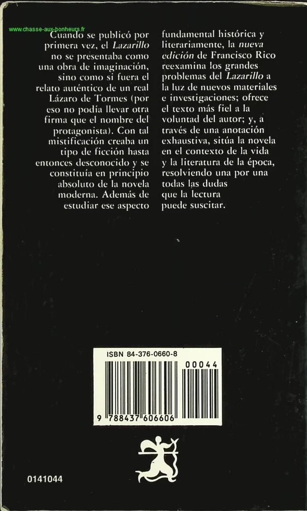 Lazarillo de Tormes - Anonimo - book in Spanish