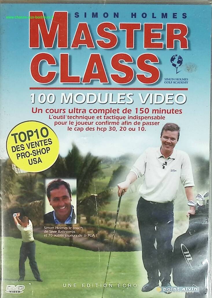 Simon Holmes-Master Class - Golf - DVD