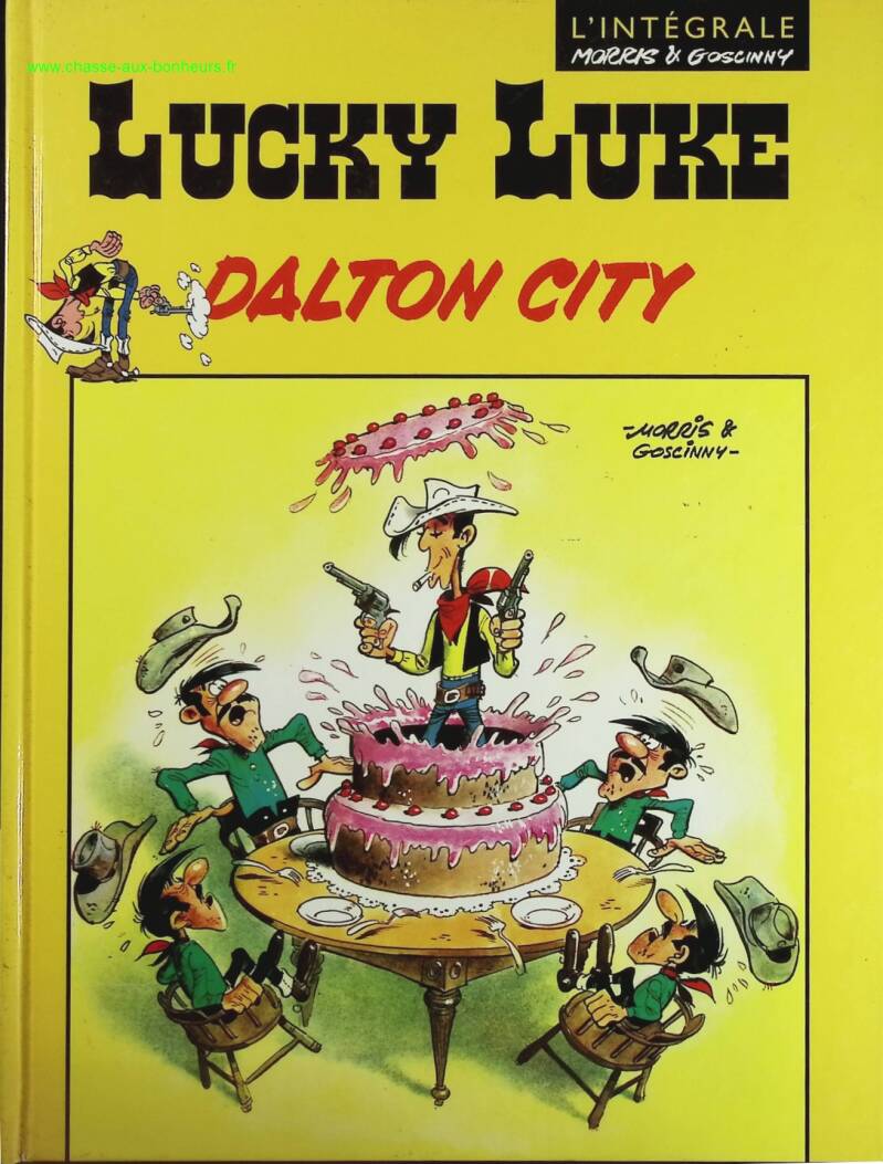 Dalton City Lucky luke - Goscinny Morris - livre BD