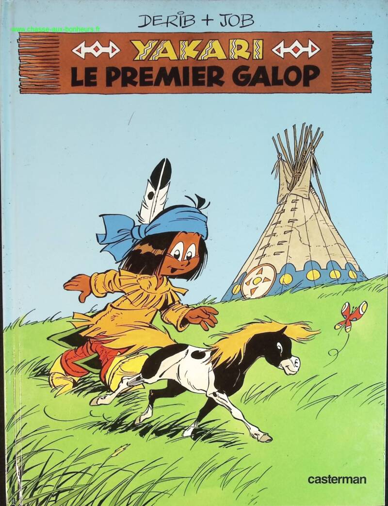 Yakari, tome 16 - Le Premier Galop - Derib Job - livre BD
