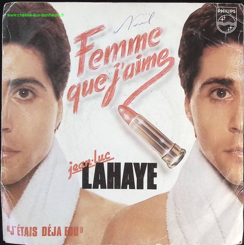 Woman I Love - Jean Luc Lahaye - 45 rpm vinyl record