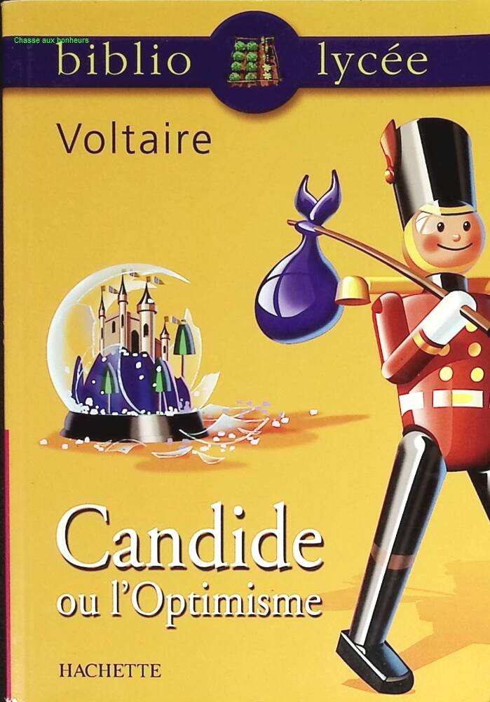 Candide ou l'optimisme - Voltaire - livre