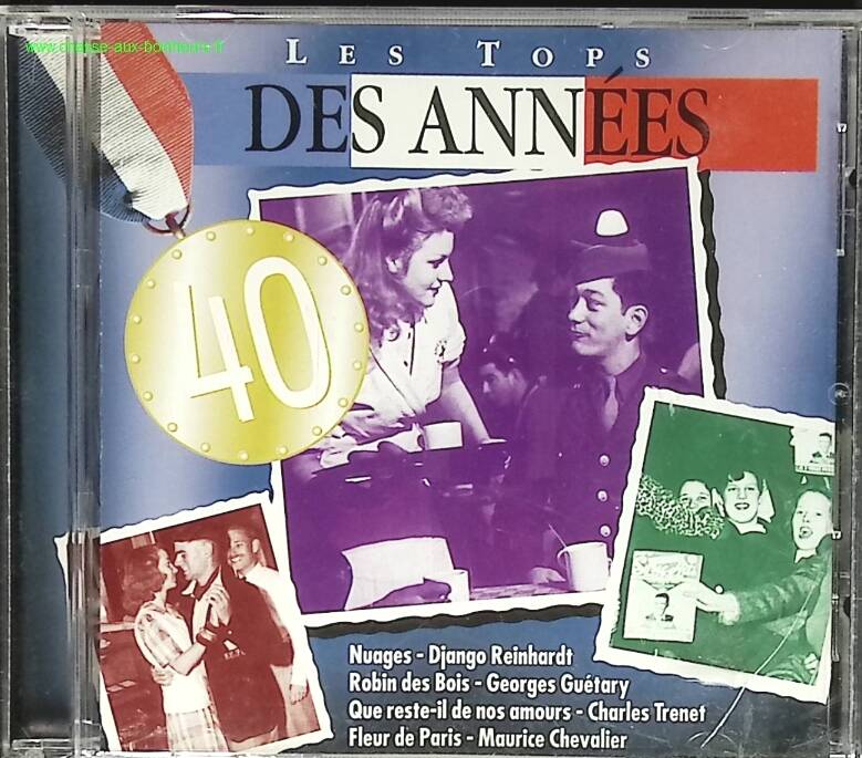 40s Tops - Various Artists - CD