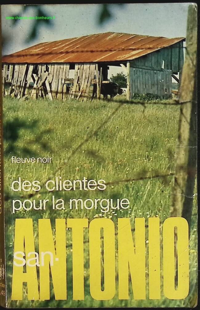 Des clientes pour la morgue - San-Antonio - livre