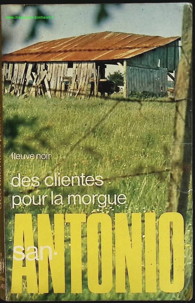 Des clientes pour la morgue - San-Antonio - livre