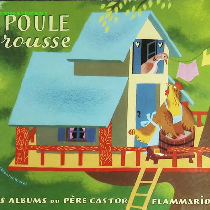Poule rousse - Lida, Etienne Morel - livre