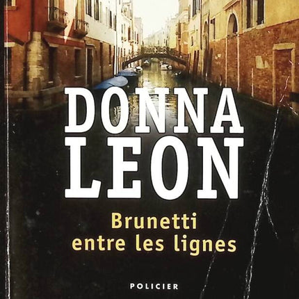 Brunetti Between the Lines - Donna Leon - book