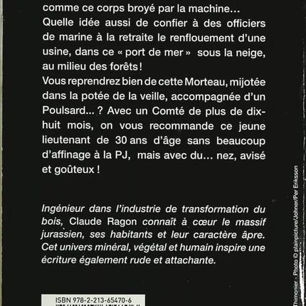 Du bois pour les cercueils - Claude Ragon, roman policier sombre sur meurtres et enquêtes - livre