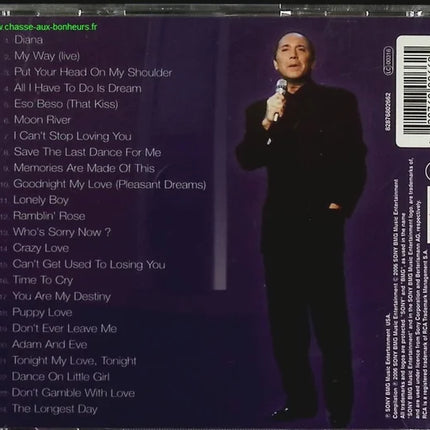 Die schönsten Lieder von Paul Anka - Paul Anka - CD