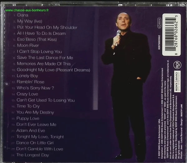 The Most beautiful songs of Paul Anka - Paul Anka - CD