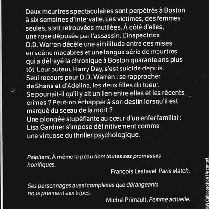 Thriller À même la peau Lisa Gardner suspense enquête disparitions FBI roman policier livre occasion - Livre