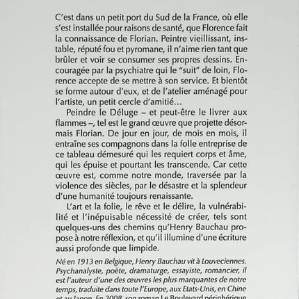 Déluge – Roman d’art, folie créatrice & quête de sens | Henry Bauchau - livre