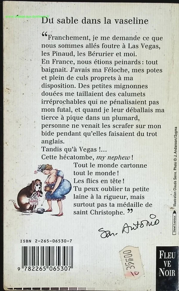 Du sable dans la vaseline - San-Antonio - livre