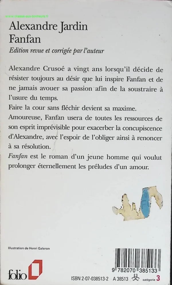 Fanfan - Alexandre Jardin - book