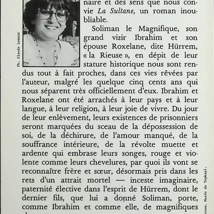 Die Sultanin - Catherine Clément - Buch